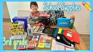 3rd Grade School Supplies ✏️