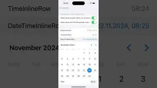Eureka iOS UIKit Swift Form Builder Sample App Overview