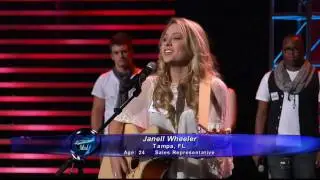 Janell Wheeler American Idol | American Boy - Hollywood Week