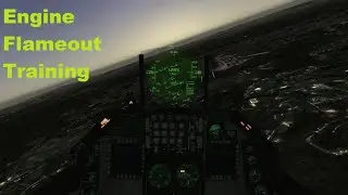 Falcon BMS 4.36 U3 | Flameout training
