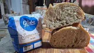 Testando Farinha Globo Superiore W300 nos pães de fermentação natural 😋 vem comigo!