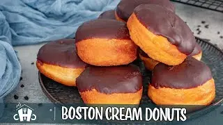 Boston Cream Donuts Made Easy | Classic Dessert Favorite