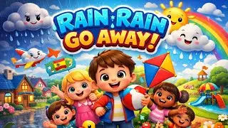 &ldquo;Rain Rain Go Away&ndash;Fun 3D Kids Cartoon | Sing-Along Nursery Rhyme for Children 🌧️🎶&rdquo;@ChuChuTV @kidstv