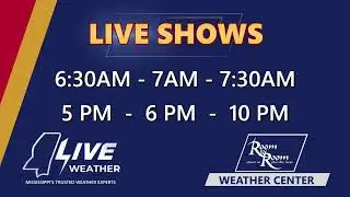LIVE NOW at 6: Caleb is tracking out what you can expect as we get ready for the work week ahead