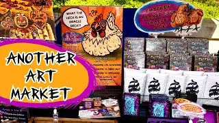 ✨Art Market Prep Next Level - A Solo Art Vendor Adventure - Florida Oddities Market ✨
