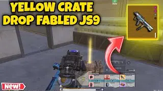 METRO ROYALE YELLOW CRATE DROP FABLED JS9 | PUBG METRO ROYALE CHAPTER 30