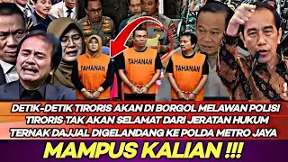 Detik-detik Tiroris Ternak Dajjal Akan Diborgol Malah Melawan Polda Teroris Tak Akan Selamat Modyar 