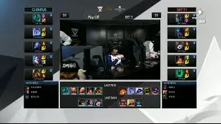 CJ vs SKT Game 3 Highlights (Champions Spring Korea 2015 Playoffs Round 2)