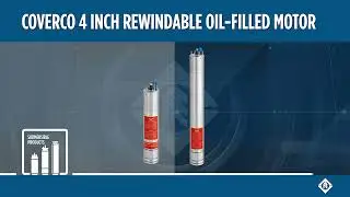 Coverco 4 inch rewindable oil-filled motor