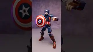 New Captain America Construction Figure LEGO Build #marvel #shorts #captainamerica #lego