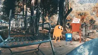 Adventure time in real life #Shorts #adventuretime #finn  #jake #BMO #cartoonnetwork