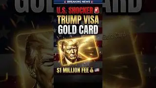 donald trump latest news💰$1 Million for the American VISA #shortsfeed  #shorts  #shortfeeds  #viral