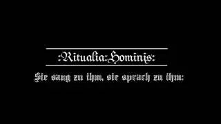 Ritualia Hominis - Aus der Donau / der Fischer