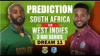 South Africa vs West Indies 3 ODI Prediction Winner | Free Cricket Tips