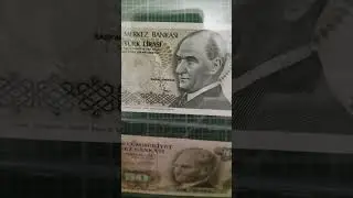 7. Emisyon 2. Tertip 10 T&uuml;rk Lirası Banknot #shorts