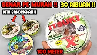 MURAH BANGET‼️ PABRIKNYA APA YA UNTUNG ?? SENAR PE ITSUKI X8