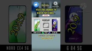 https://youtu.be/qDDY4AgNTGA #phonecomparison #smartphone #shorts #motorolag84 #oneplusnorde4