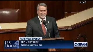 Rep. Jody Hice's Farewell Address
