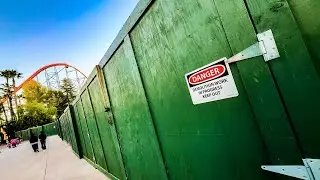 Looney Tunes Land Update, New Coaster & More! Six Flags Magic Mountain! 