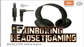 UNBOXING HEADSET GAMING 100 RIBUAN