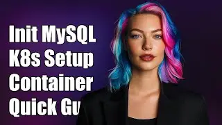 How to initialize mysql container when created on Kubernetes?