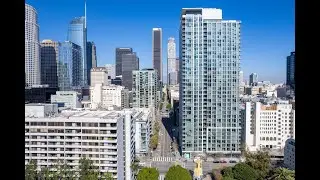 888 at Grand Hope Park Aerial Drone Video