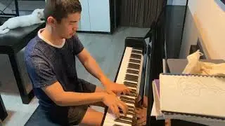 Harmonic Minor Scales- Broken Augmented Triads- i &ndash; VI &ndash; iv &ndash; iio6 &ndash; i64 &ndash; V7 &ndash; i Chord Progression