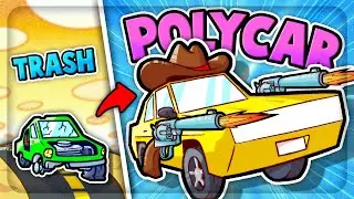 Using DESTRUCTIVE Cars to End Friendships in Super Battle Polycars