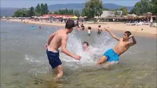 WWE MOVES AT THE BEACH #3