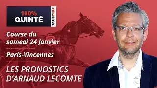 Pronostics Quint&eacute; PMU - 100% Quint&eacute; du Samedi 24 janvier &agrave; Paris-Vincennes