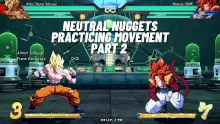 Exltd's DBFZ Neutral Nuggets - How To Practice Movement Part 2