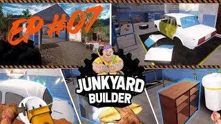 Junkyard Builder LET&rsquo;S PLAY EP #07 - Turning Trash Into Treasure! 🚗💰
