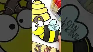 Bee Kind Kindness Activity for Kids & Classroom Bulletin Board #shorts