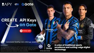 How to create API keys on Gate and connect to the XAPY Funding Rate Trading Platform