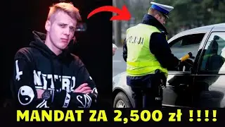 NITRO DOSTAŁ MANDAT ZA 2500 zł *CAŁA HISTORIA*  *NOWE PRZEPISY*