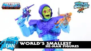 World's Smallest Masters of the Universe Figures | Tiny He-Man Action Figure Review
