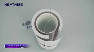 Foreline Universal Pipe Heating Belt Installation Diagram