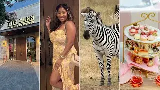 ThirtyFive 🎂Tea Around Town Dallas| Safari Zoo| Shopping & More✨