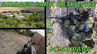 Pět sto tis&iacute;c rps M249 PARA gameplay / Airsoft Park Ketkovice / Airsoft CZ/SK