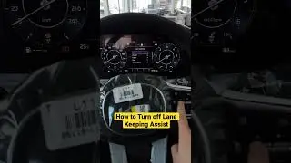 How to close lane keeping assist Tutorial #Tutorial #shorts #car