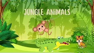 Jungle Animal Sounds - Phase one phonics listening game