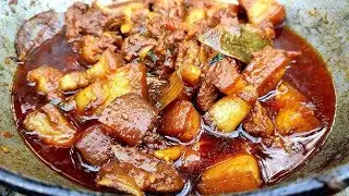 Pork recipe indian village style_ || pork recipe indian desi style_ || pork recipe northeast style🐖🥩