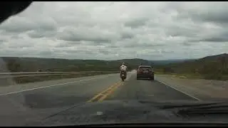 VIAGEM PARA NATAL EM DEZEMBRO DE 2017 BR 242 BAHIA BRASIL VIDEO 8