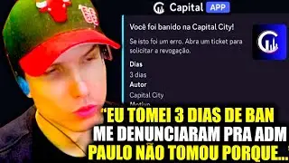 URGENTE!😱BAGUAL É BANIDO APÓS A TRETA BOPE X GROTA NA CAPITAL E DESABAFA EM LIVE SOBRE! GTA RP