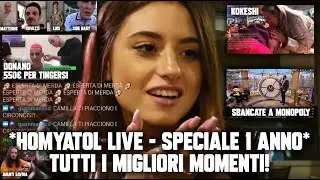 *Homyatol live - SPECIALE 1 ANNO*  TUTTI I MIGLIORI MOMENTI!