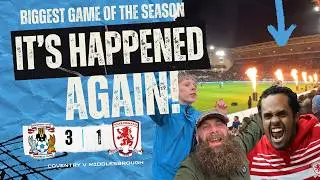 Statement Win Coventry 3 Middlesbrough 1 - Back on Track? #EFL