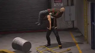 Freddy vs Jason Backstage Brawl | WWE 2K24