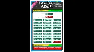 Tips for School Signage Custom School Sign Design Requirements for School Signs #signage #school