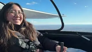 Some winter training flights in the SUNSEEKER DUO for Sebastian and Ying