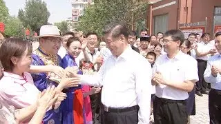 Xi Jinping inspects N. China's Inner Mongolia Autonomous Region